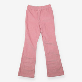 pink cord flared jeggings