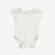 White plain bodysuit