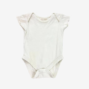 White plain bodysuit