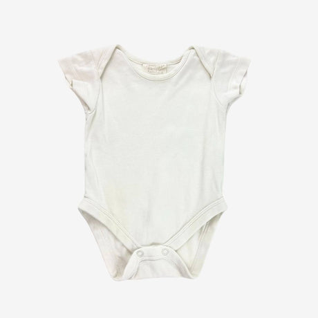 White plain bodysuit