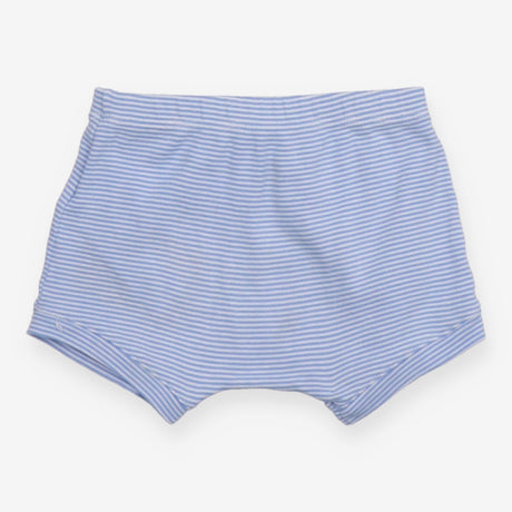 Bubble Short Blue and White Strip