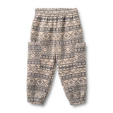 Warm Sand Jaquard Suun Fleece Pants