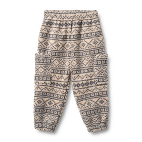 Warm Sand Jaquard Suun Fleece Pants