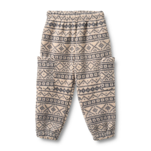 Warm Sand Jaquard Suun Fleece Pants