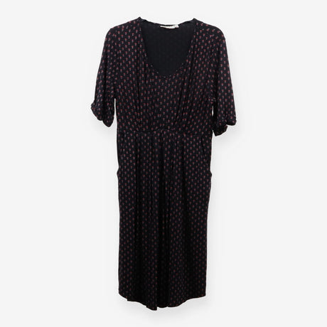 JoJo Maman Bébé Black Floral Short Sleeve Maternit