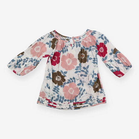 White Flower Blouse 