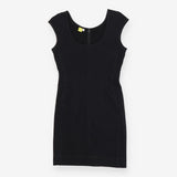 Paul Smith Black Structured Panelled Bodycon Mini 