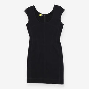 Paul Smith Black Structured Panelled Bodycon Mini 