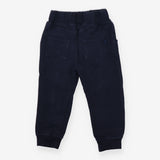 Navy Joggers with Blue Drawstring 