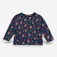 T-Shirt Blue Fox & Toadstool