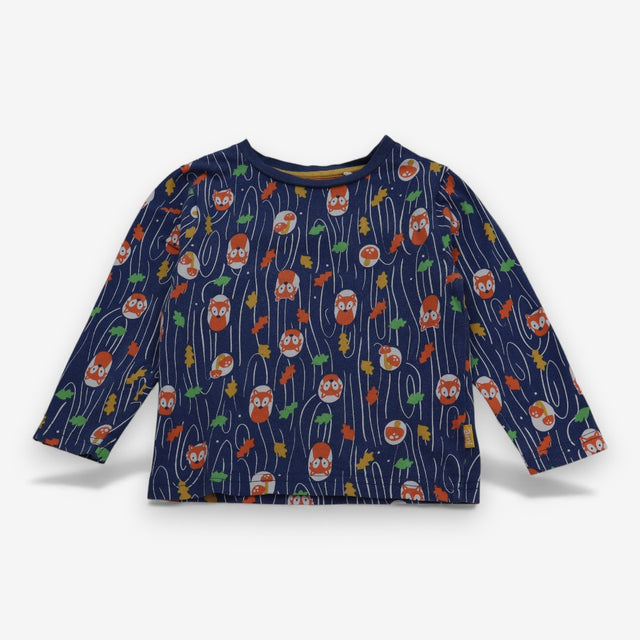 T-Shirt Blue Fox & Toadstool