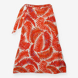 Wrap Skirt - Orange Leaf