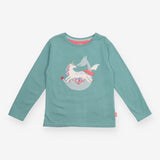 Green Unicorn and Dragon Long Sleeve