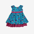  Snow Scene Woven Dress