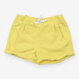 Adjustable Short Yellow with Decorative white stri