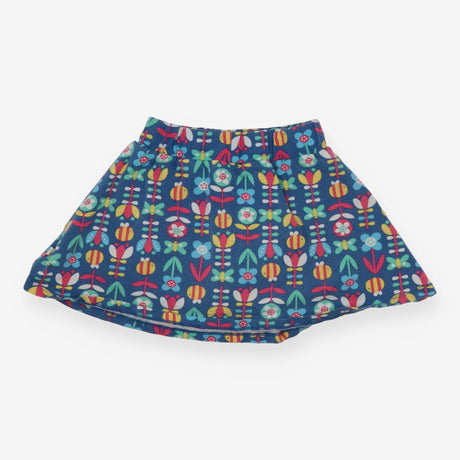 Skort blue flowers bees butterflies