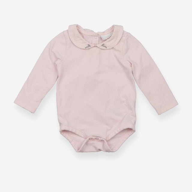 Pink Bodysuit Bunnies on Collar