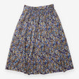 Skirt Floral Print Blue