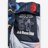Puddlesuit packaway navy dinos
