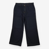 Dark Indigo Wide Leg Jeans