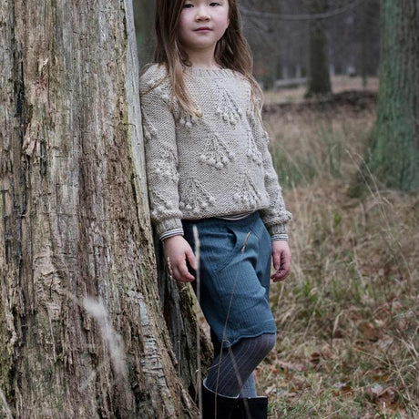 Herringbone scallop shorts