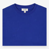 Sweatshirt Cobalt Blue Oversized Organic Cotton Lo