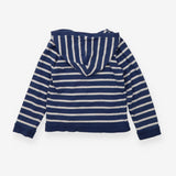 Hoodie blue striped