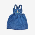 Flopsy rabbit denim pinafore