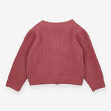 Cardigan Jumbo Knit Pink