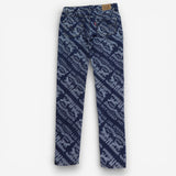 Jeans Levis Strauss & Co. monogram print