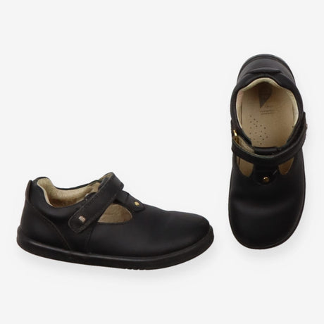 Shoes school T bar black  velcro