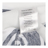 White Striped Crewneck Sweatshirt
