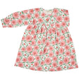 Yoke dress, large floral