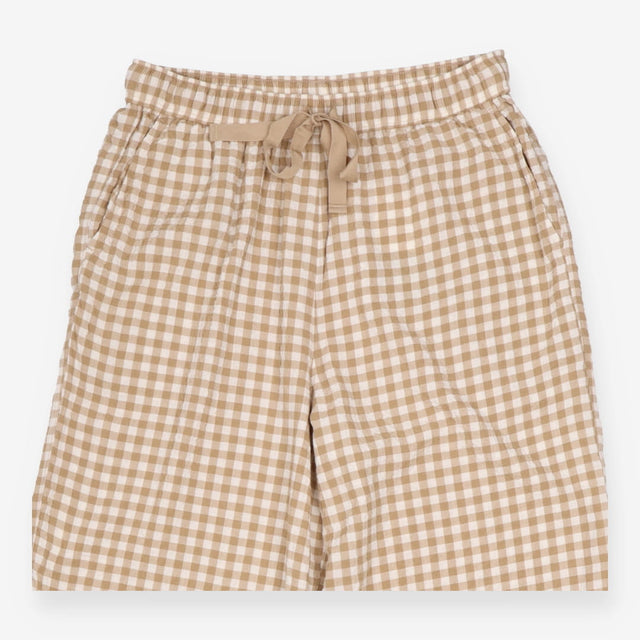 Uniqlo x Princesse Tam Tam Trousers Beige Gingham 