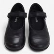 School Shoes Black Velcro Strap