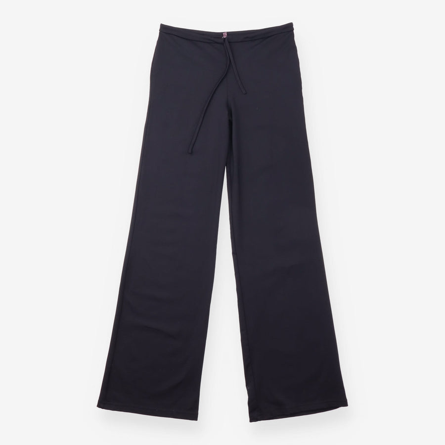 Trousers Black Wide Leg Activewear Yoga Pants