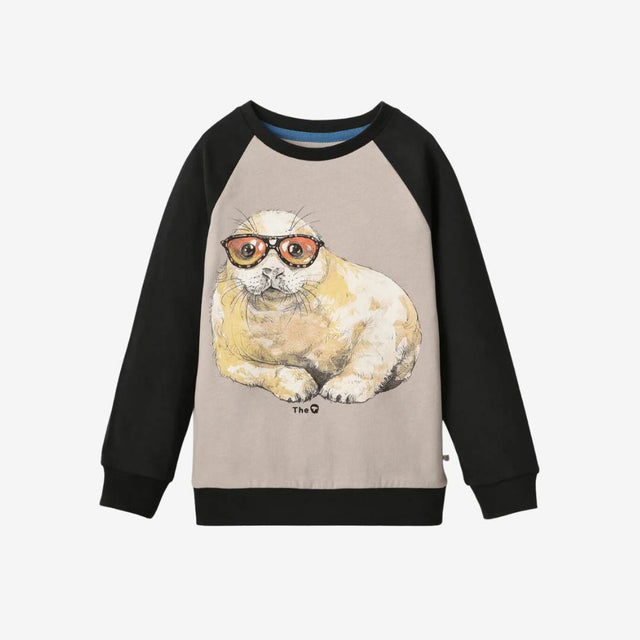 Seal Pup Long Sleeve Raglan Tee