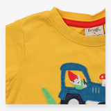 T-shirt yellow tractor