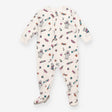 Sleepsuit white festive