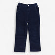 Cords Navy with Pink Ditsy Lined Pockets