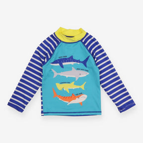 Blue Shark Rash Vest
