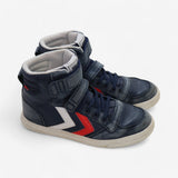 Hummel Blue High Top Trainer