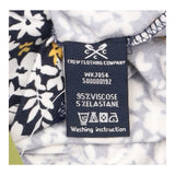Wrap Dress Navy Floral Print Long Sleeve Midi