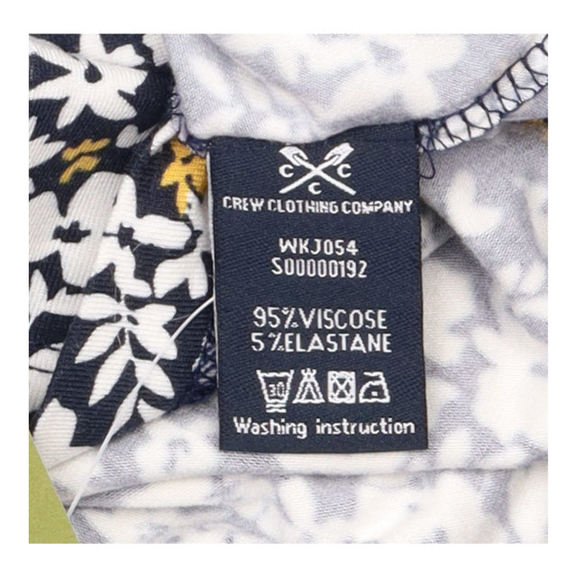 Wrap Dress Navy Floral Print Long Sleeve Midi