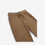 Trousers Light Brown Lined Cords with Cuffs