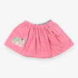 Skirt pink cord white spots guinea pigs