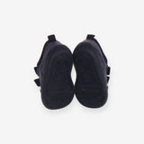 Shoes velcro blue metallic 