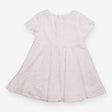 Dress White with an all-over Broderie Anglaise
