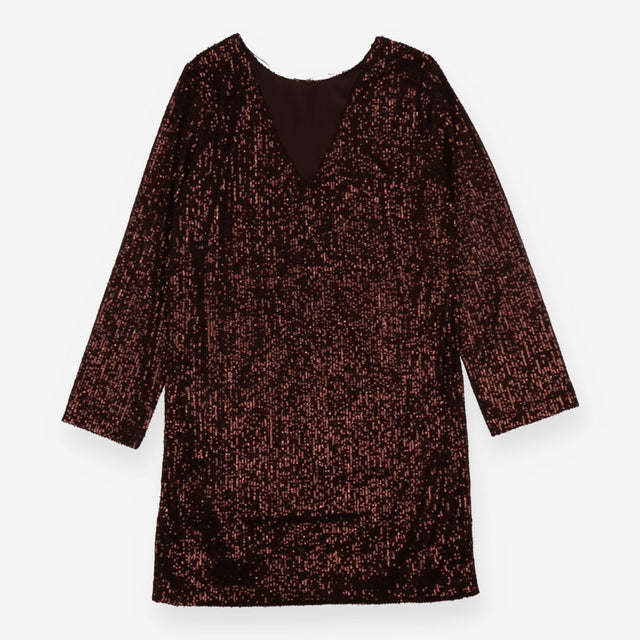 Dress Mole Metallic Party Occasion Shimmer