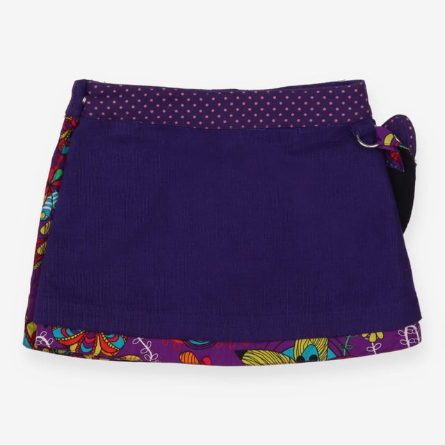 Moshiki Purple Cord Adjustable Size Skirt